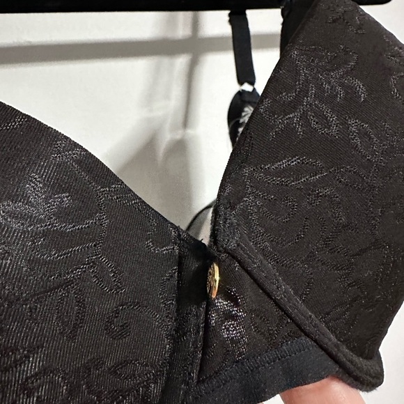32D Natori 136059 Sheer Jacquard Full Fit Contour Underwire Bra black SW - Picture 4 of 11